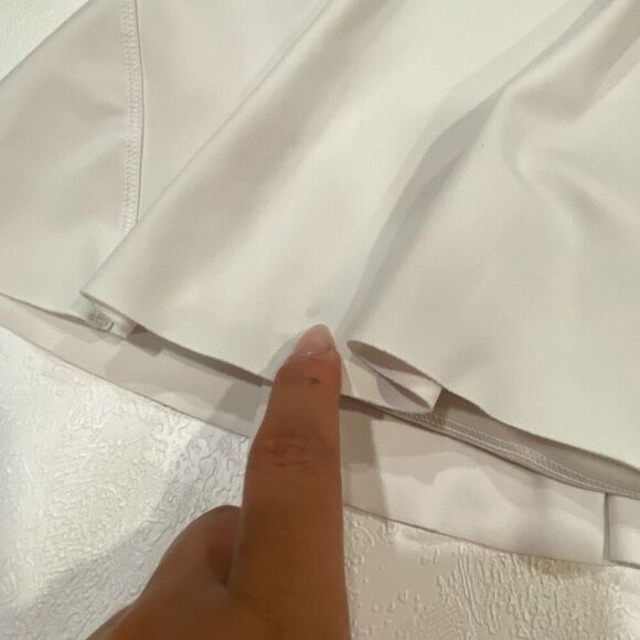 Athleta Ace Tennis Skort White 13.5” Size XS Athletic Running Golf Skirt - Picture 4 of 9